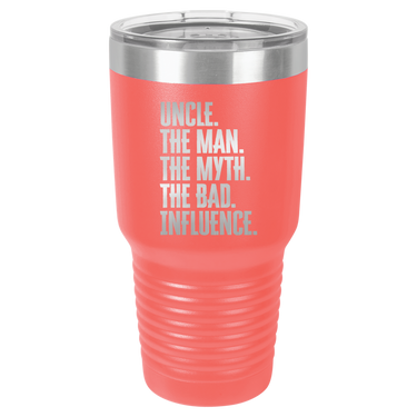 Uncle The Man Design Tumbler